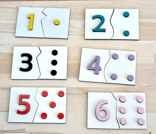 Jogo De Encaixe Numero E Quantidade Mdf