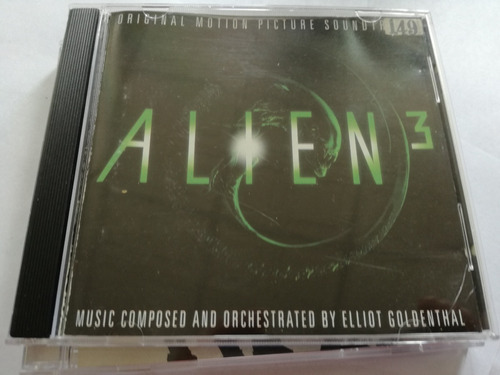 Alien 3 - Cd Original Soundtrack Music By Elliot Goldentha 