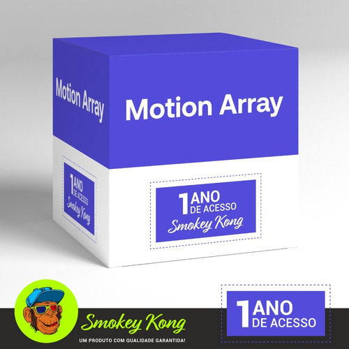 Motion Array | 1 Ano Ilimitado