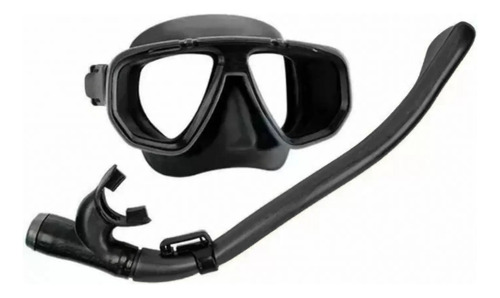 Kit Mergulho Máscara + Respirador Seasub Snorkel Dua Pro