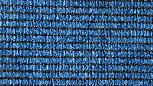 Malla Sombra 4x2 Azul Reforzada 90% + 1 Kg Lazo