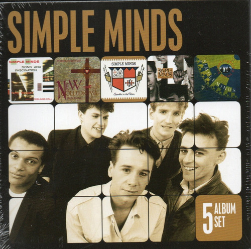 Simple Minds 5 Album Set Nuevo Icehouse Pet Shop Boys Ciudad