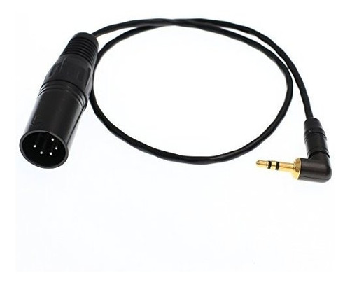 Cable Audio Xlr Macho 5 Pines A Jack Estéreo 3.5mm Trs Para