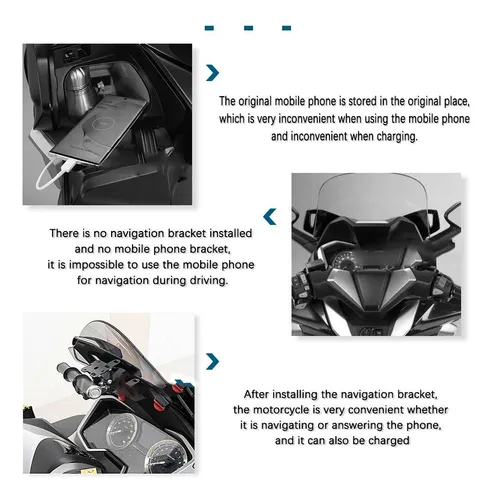 Soporte Para Gps De Teléfono Para Honda Forza350 Forza 125