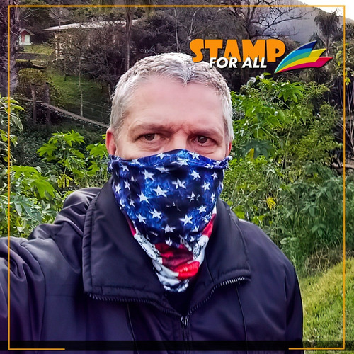 Bandana Mascara Bandeira Eua Usa Enço Moto Proteção 02