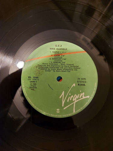Mike Oldfield - Qe2 (italy 1980) (Usado)