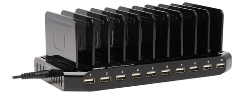 Tripp Lite 10 Puerto Usb Estacion Carga Dock Ranura Para