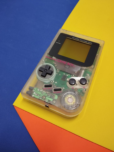 Gameboy Dmg-01 Clear Original. Impecable!!!