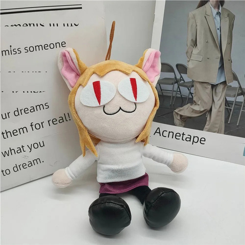 Mz Neco Arc Plush Game Periférico Princesa Gato Estrela