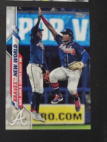 Cv Ronald Acuña Jr Y Ozzie Albies 2020 Topps