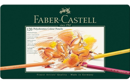 Lapices De Colores Policromos Faber-castell  X120