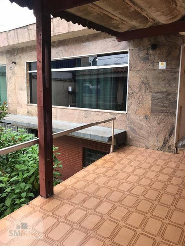 Casa Com 3 Dormitórios Para Alugar, 300 M² Por R$ 4.000,00/mês - Jardim Do Estádio - Santo André/sp - Ca0405