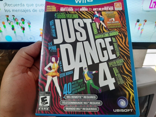 Just Dance 4 De Wii U Es Usado Y Funciona.