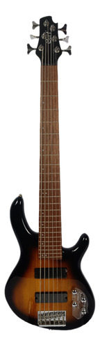 Contrabaixo Ativo Cort Action Bass V Plus 2ts 6c 