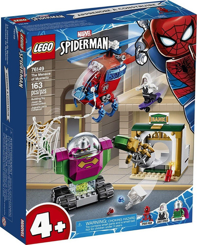 Lego Super Héroes 76149 Spiderman + Mysterio 163pzs
