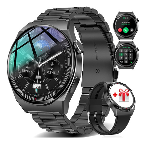 Reloj Inteligente Hombre Llamada Bluetooth Call Ecg+ppg Ip67