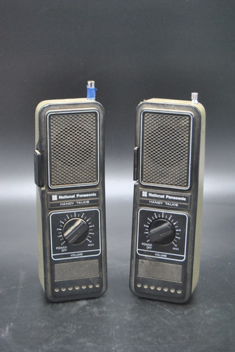 Antiguo Juguete Walkie Talkie National Panasonic Vintage