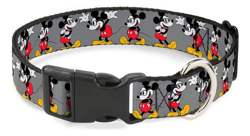 Collar Con Clip De Plástico Con Hebilla - Mickey Mouse Poses
