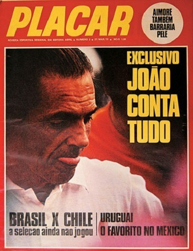 Revista Placar Número 002 De 27/03/1970 Cod.329