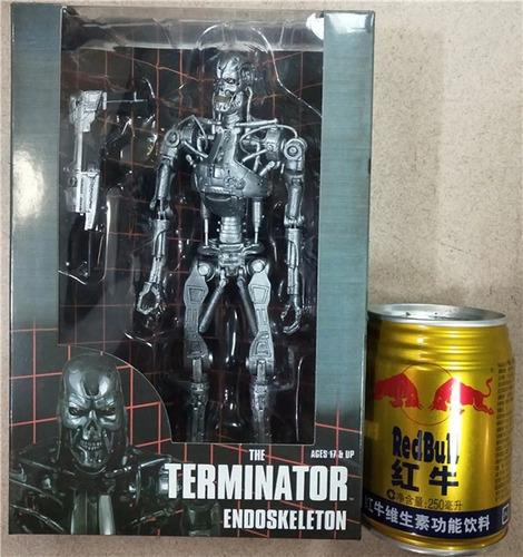! Boneco De Ação Neca Terminator 2 T-800 Endoskeleton Arnold