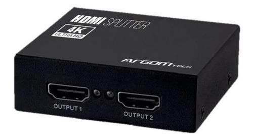 Splitter Hdmi  1 Entrada 2 Salidas 1x2 4k Full Hd  Argom