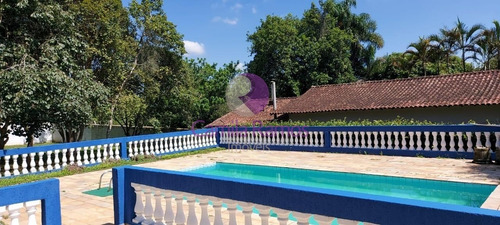 Linda Chácara Mobiliada Com Cozinha Mineira À Venda, Palmeiras - Suzano/sp - Ch00062 - 69304294