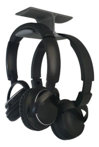 Suporte Duplo P/ Fone De Ouvido Para Mesa Headset Headphone