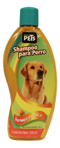 Shampoo Perro Aroma Citricos 250ml 8.5oz Fancy Pets Fragancia Cítricos Tono De Pelaje Recomendado Claro