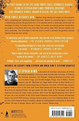 The Dark Tower I The Gunslinger (1) - King, Stephen, De King, Stephen. Editorial Scribner En Inglés