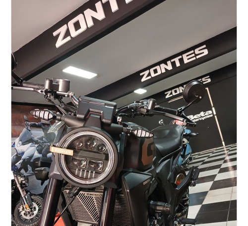 Zontes Gk 350 - Plata/naranja - Beta Del Nea