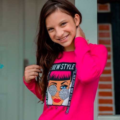 Imagem 6 de 8 de Kit 4 Conjunto Moletom Infantil De Frio Menina