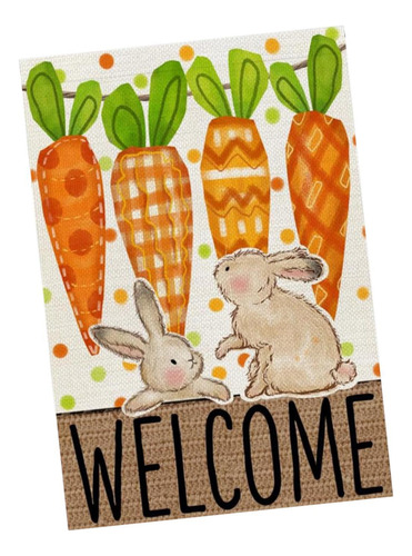 Bandera De Jardín De De Pascua, Decoración Del Hogar,
