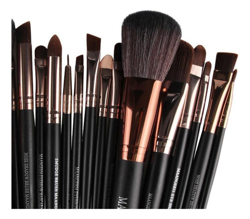 Am 22 Piezas / Set De Cepillos De Maquillaje Profesionales