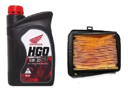 Kit Service Honda Cg150 New Titan Filtro Aire + Aceite Hgo