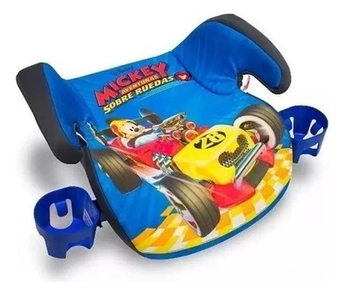 Booster Mickey Aventura Sobre Ruedas Para Auto Premium