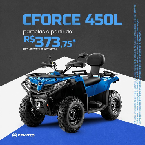 Consórcio Cfmoto Ademicon Quadriciclo Atv Cforce 450 L