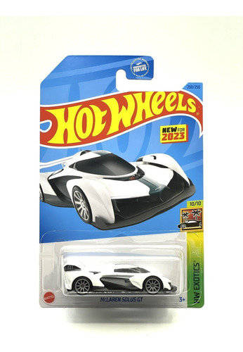 Hot Wheels 2023 Mclaren Solus Gt 250/250 Hw Exotics 10/10