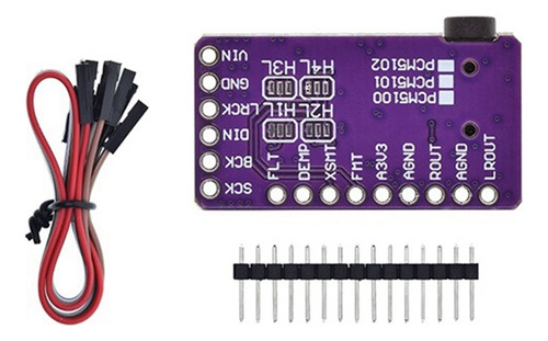Decodificador I2s Pcm5102a Dac Gy-pcm5102 Módulo Reproductor