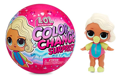 Lol Surprise - Muñecas De Cambio De Color Con 7 Sorpresas,.