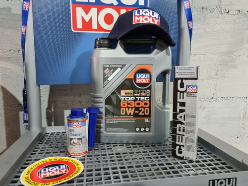 Ceratec Flush Dfi Óleo Liqui Moly Top Tec 6300 0w20 5 Litros