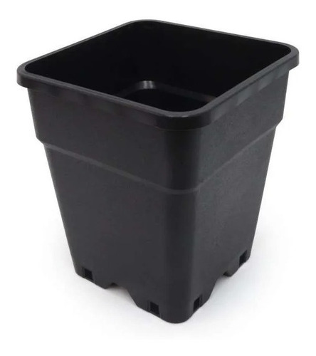 Set 3 Macetas Plástico Para Indoor 19 Lt Auto Cultivo Pf
