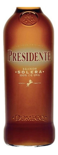Pack De 2 Brandy Presidente Solera 100% Uva 900 Ml