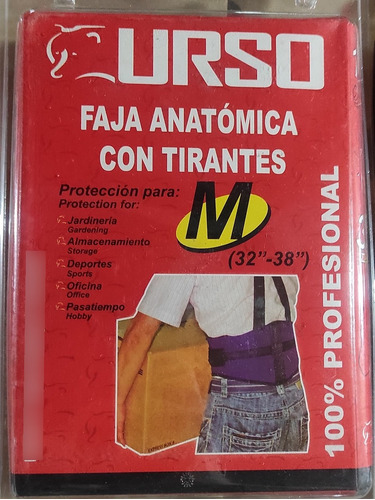 Faja Lumbar Para Trabajo Tallas S M Xl Nuevas 