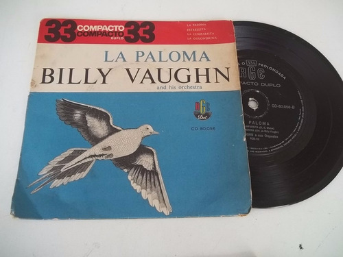 Vinil Compacto Ep - Billy Vaughn - La Paloma