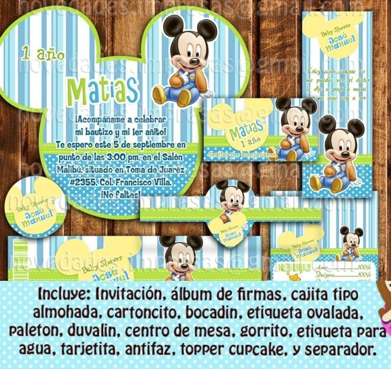 Kit Imprimible Mickey Bebe Mercadolibre Com Mx Kit Imprimible Mickey Bebe Mercadolibre Com Mx