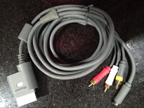 Cable Av Original Para Xbox 360 Arcade, Elite Y Slim (Usado)