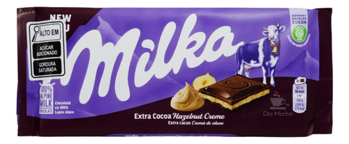 Chocolate Milka Extra Cocoa Hazelnut Creme 85g