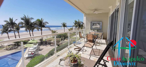 Imagen 2 de 30 de Cad Ocean Front 202. Terraza En Esquina Con Vista Frontal Al Mar