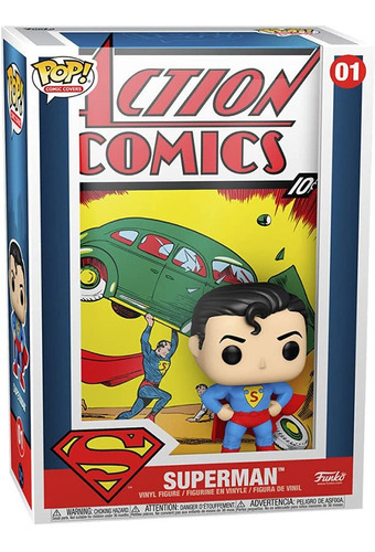 Funko Pop Superman (01) Comic Cover