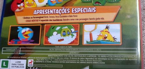Blu-ray Angry Birds Toons - Primeira Temporada - Volume 2